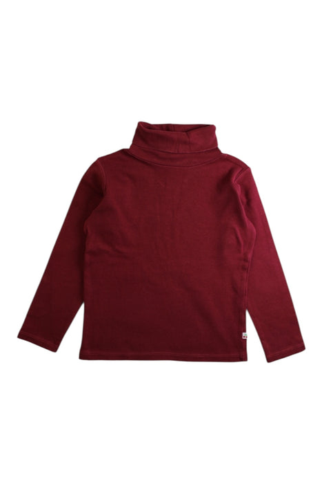 A Burgundy Long Sleeve Tops from Bonpoint in size 3T for neutral. (Front View)
