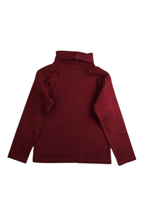 A Burgundy Long Sleeve Tops from Bonpoint in size 3T for neutral. (Back View)