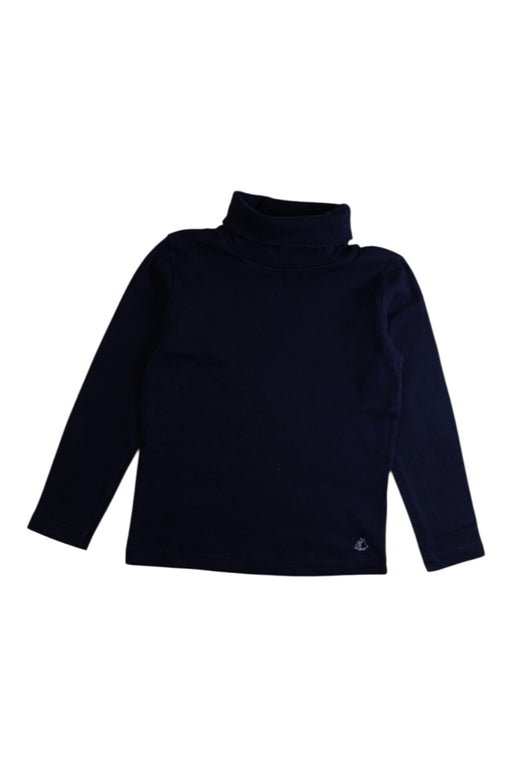 A Navy Long Sleeve Tops from Petit Bateau in size 4T for neutral. (Front View)