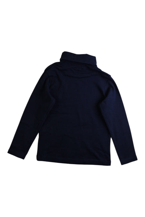 A Navy Long Sleeve Tops from Petit Bateau in size 4T for neutral. (Back View)