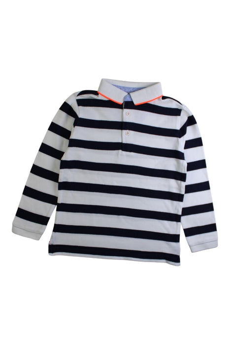 A Navy Long Sleeve Shirts from Jacadi in size 4T for boy. (Front View)