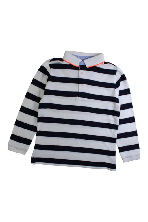 A Navy Long Sleeve Shirts from Jacadi in size 4T for boy. (Front View)