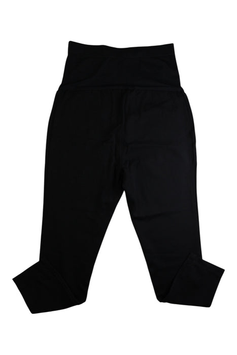 A Black Leggings from 010 Maternity in size Maternity-S for maternity. (Back View)