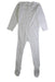 A White Onesies from purebaby in size 12-18M for boy. (Front View)