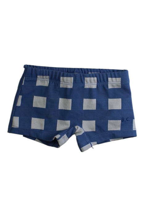 A Blue Swim Shorts from Bobo Choses in size 12-18M for boy. (Front View)