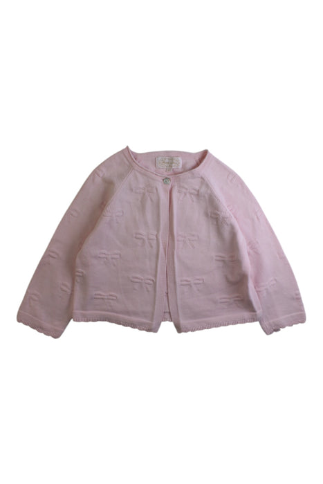 A Pink Cardigans from Nicholas & Bears in size 6T for girl. (Front View)