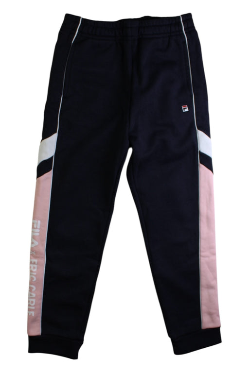 A Black Sweatpants from Fila in size 5T for girl. (Front View)