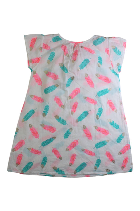 A Multicolour Short Sleeve Dresses from Sunuva in size 3T for girl. (Back View)