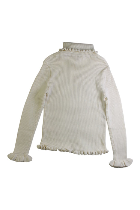 A White Long Sleeve Tops from Nicholas & Bears in size 6T for girl. (Back View)