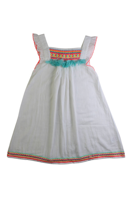 A Multicolour Sleeveless Dresses from Sunuva in size 3T for girl. (Front View)