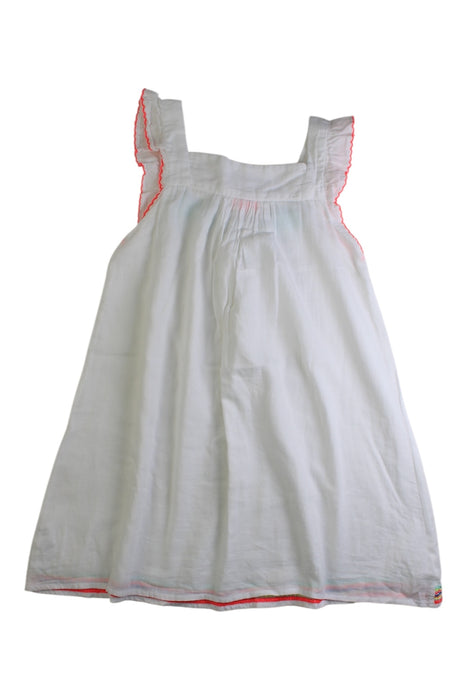 A Multicolour Sleeveless Dresses from Sunuva in size 5T for girl. (Back View)