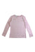 A Pink Long Sleeve Tops from I Pinco Pallino in size 4T for girl. (Front View)