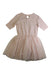 A Pink Long Sleeve Dresses from Hux in size 4T for girl. (Back View)
