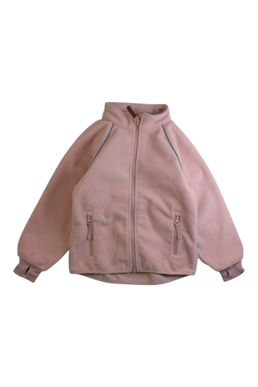 A Pink Lightweight Jackets from Kuling in size 4T for girl. (Front View)
