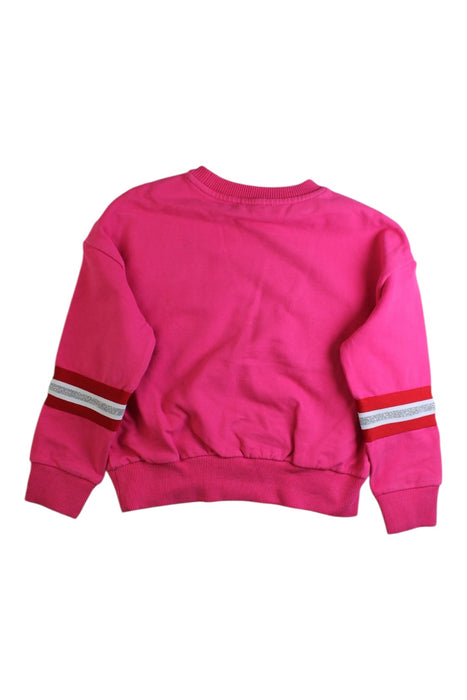 A Pink Crewneck Sweatshirts from I Pinco Pallino in size 6T for girl. (Back View)