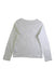 A White Long Sleeve Tops from Billieblush in size 6T for girl. (Back View)