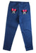 A Blue Jeggings from Calzedonia in size 6T for girl. (Back View)