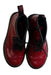 A Red Casual Boots from Dr. Martens in size 7Y for girl. (Back View)