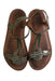 A Brown Sandals from Les Tropéziennes in size 7Y for girl. (Back View)