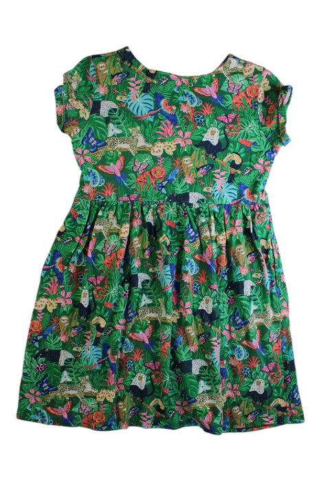 A Multicolour Short Sleeve Dresses from Boden in size 8Y for girl. (Back View)