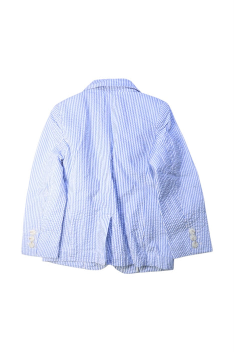 A Blue Blazers from Jacadi in size 6T for boy. (Back View)