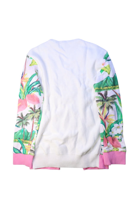 A Multicolour Cardigans from Desigual in size 11Y for girl. (Back View)