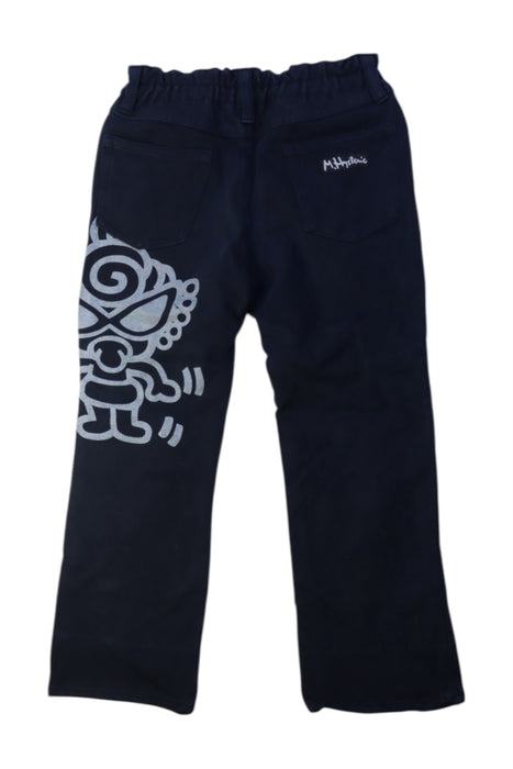 A Navy Casual Pants from Hysteric Mini in size 2T for neutral. (Back View)