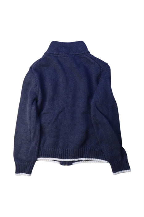 A Navy Lightweight Jackets from Janie & Jack in size 4T for boy. (Back View)