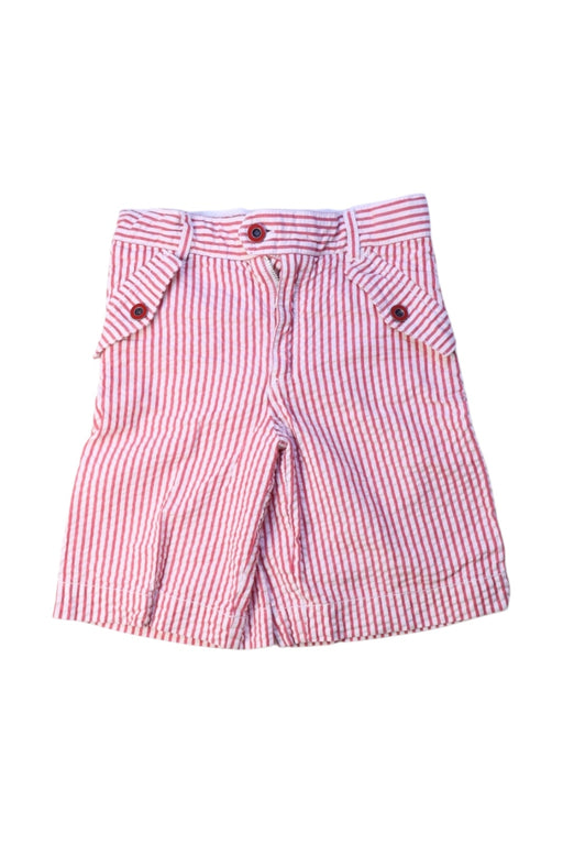 A Red Shorts from Jacadi in size 4T for boy. (Front View)