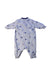 A Grey Long Sleeve Rompers from Ralph Lauren in size 0-3M for boy. (Back View)