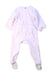 A White Onesies from Jacadi in size 3-6M for girl. (Back View)