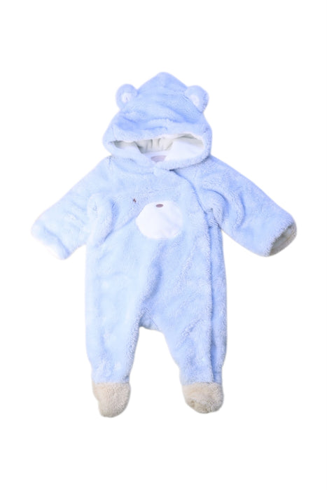 A Blue Puffer/Quilted Coats & Outerwear from Chicco in size 0-3M for boy. (Front View)