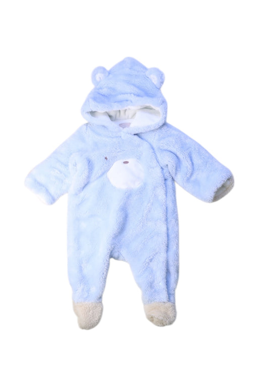 A Blue Puffer/Quilted Coats & Outerwear from Chicco in size 0-3M for boy. (Front View)