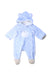 A Blue Puffer/Quilted Coats & Outerwear from Chicco in size 0-3M for boy. (Front View)