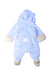 A Blue Puffer/Quilted Coats & Outerwear from Chicco in size 0-3M for boy. (Back View)