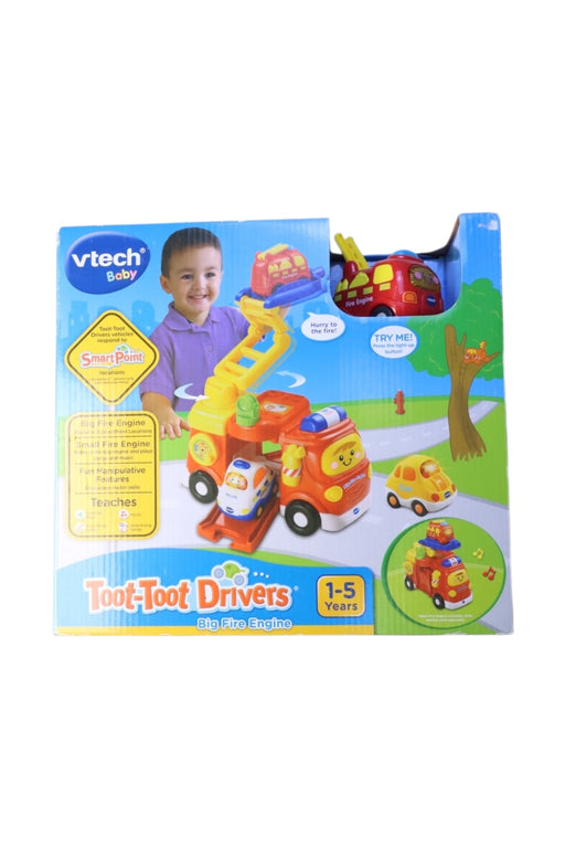 A Multicolour Cars Trucks Trains & Remote Control from Vtech in size O/S for neutral. (Front View)