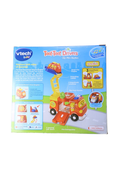 A Multicolour Cars Trucks Trains & Remote Control from Vtech in size O/S for neutral. (Back View)