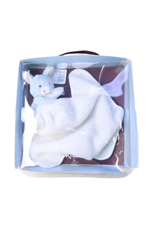 A White Safety Blankets from Kaloo in size O/S for neutral. (Front View)