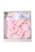 A Pink Safety Blankets from Kaloo in size O/S for neutral. (Front View)