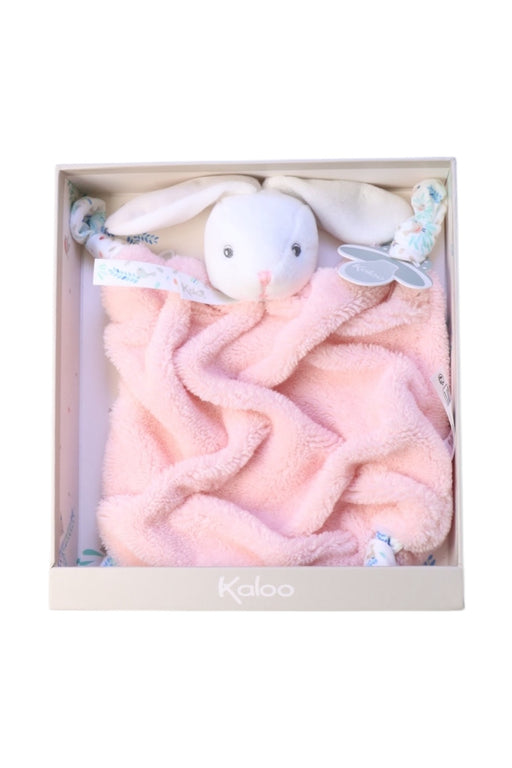 A Pink Safety Blankets from Kaloo in size O/S for neutral. (Front View)