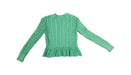 A Green Cardigans from Ralph Lauren in size 8Y for girl. (Back View)