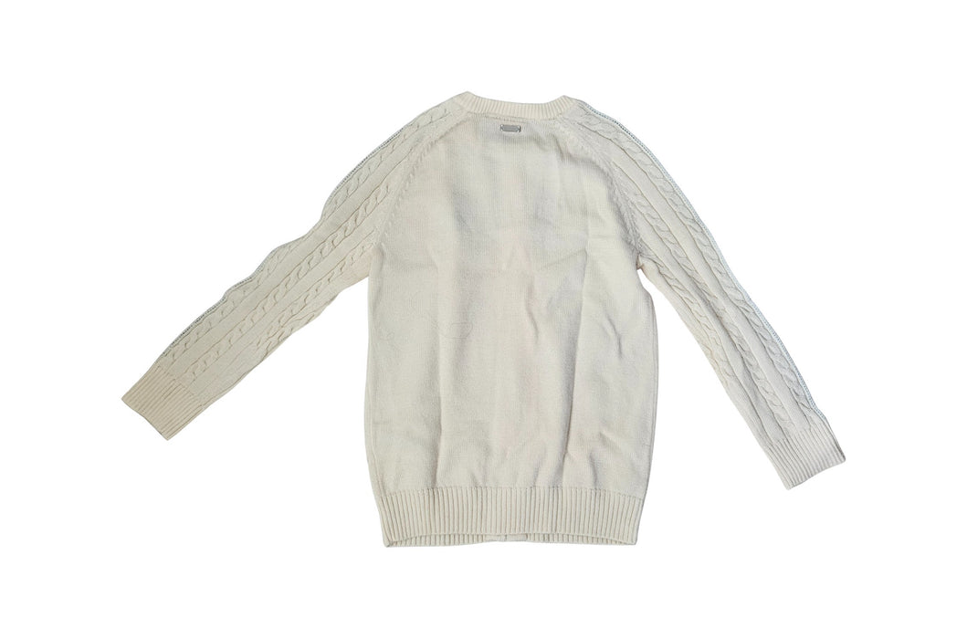 A White Zippered Sweatshirts from Ferrari in size 8Y for neutral. (Back View)