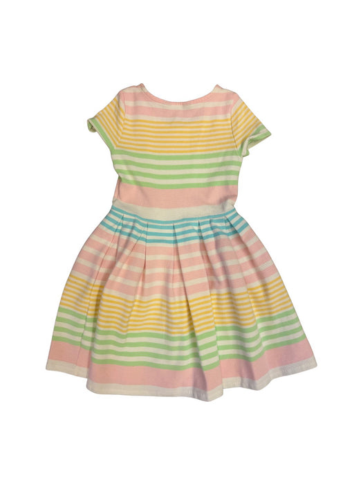 A Pink Short Sleeve Dresses from Polo Ralph Lauren in size 7Y for girl. (Back View)