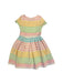 A Pink Short Sleeve Dresses from Polo Ralph Lauren in size 7Y for girl. (Back View)