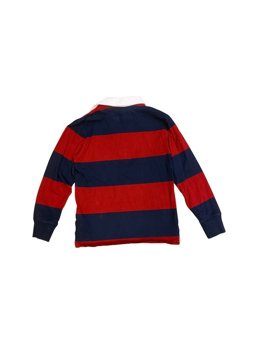 A Navy Long Sleeve Polos from Polo Ralph Lauren in size 8Y for boy. (Back View)