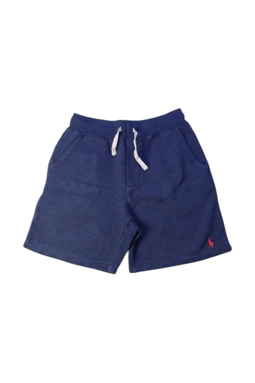 A Navy Shorts from Polo Ralph Lauren in size 7Y for boy. (Front View)