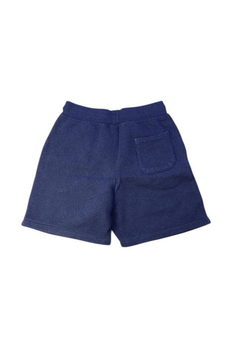 A Navy Shorts from Polo Ralph Lauren in size 7Y for boy. (Back View)