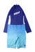 A Blue Rash Guards from Arena in size 7Y for boy. (Front View)