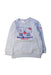 A Grey Crewneck Sweatshirts from Miki House in size 2T for girl. (Front View)