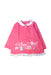 A Pink Long Sleeve Tops from Miki House in size 2T for girl. (Front View)